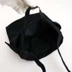 SHUKUJU WOOL US HELMET BAG HALF #BLACK [K040W]