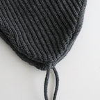 EAR FLAP BEANIE #D.GRAY [R5115-AW25]