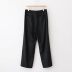 Extra Fine Wool Easy Wide Pants #BLACK [GM251-40093B]