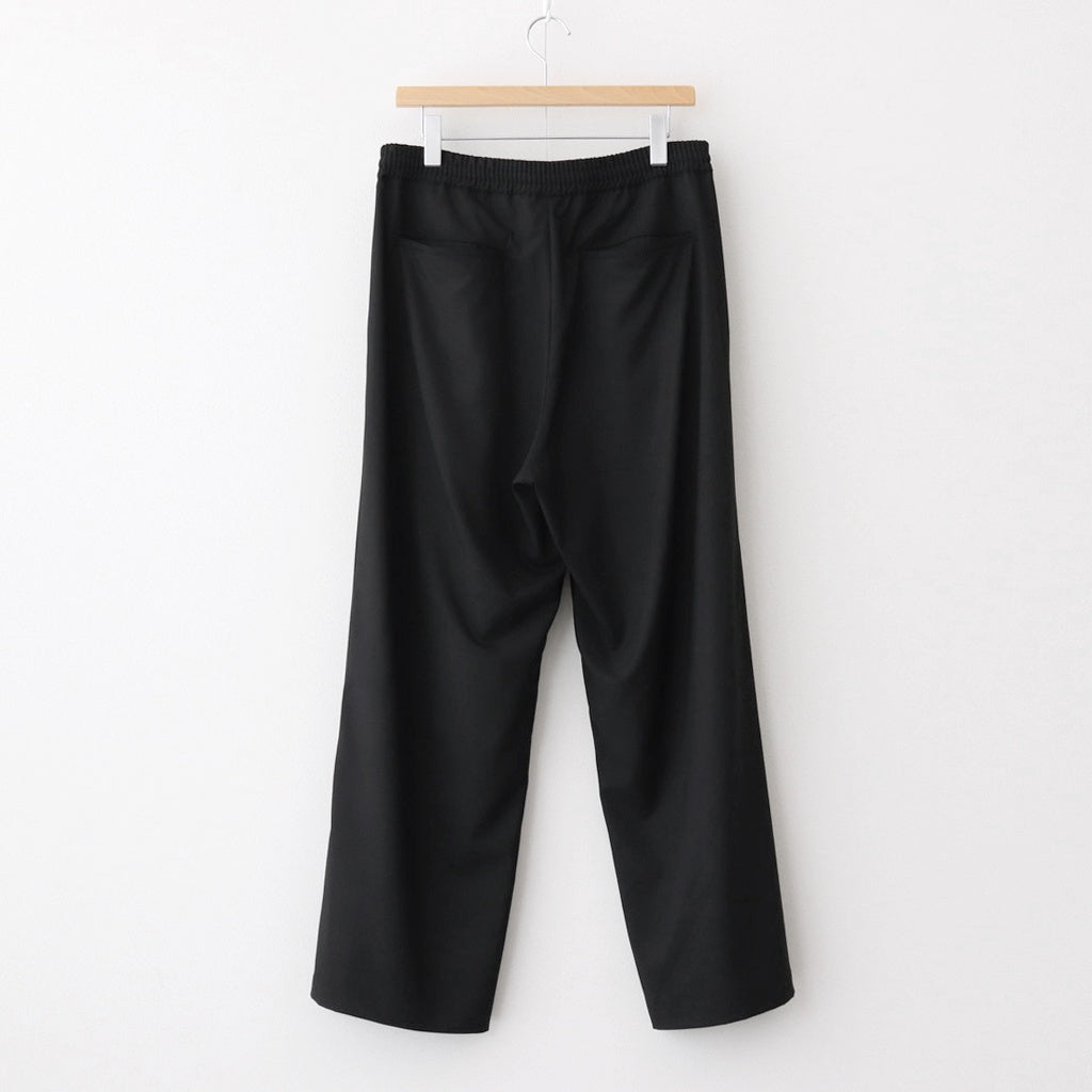Extra Fine Wool Easy Wide Pants #BLACK [GM251-40093B]