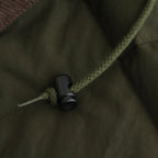 ナイロンタッサーキルトコート #KHAKI [HP-J026-051]