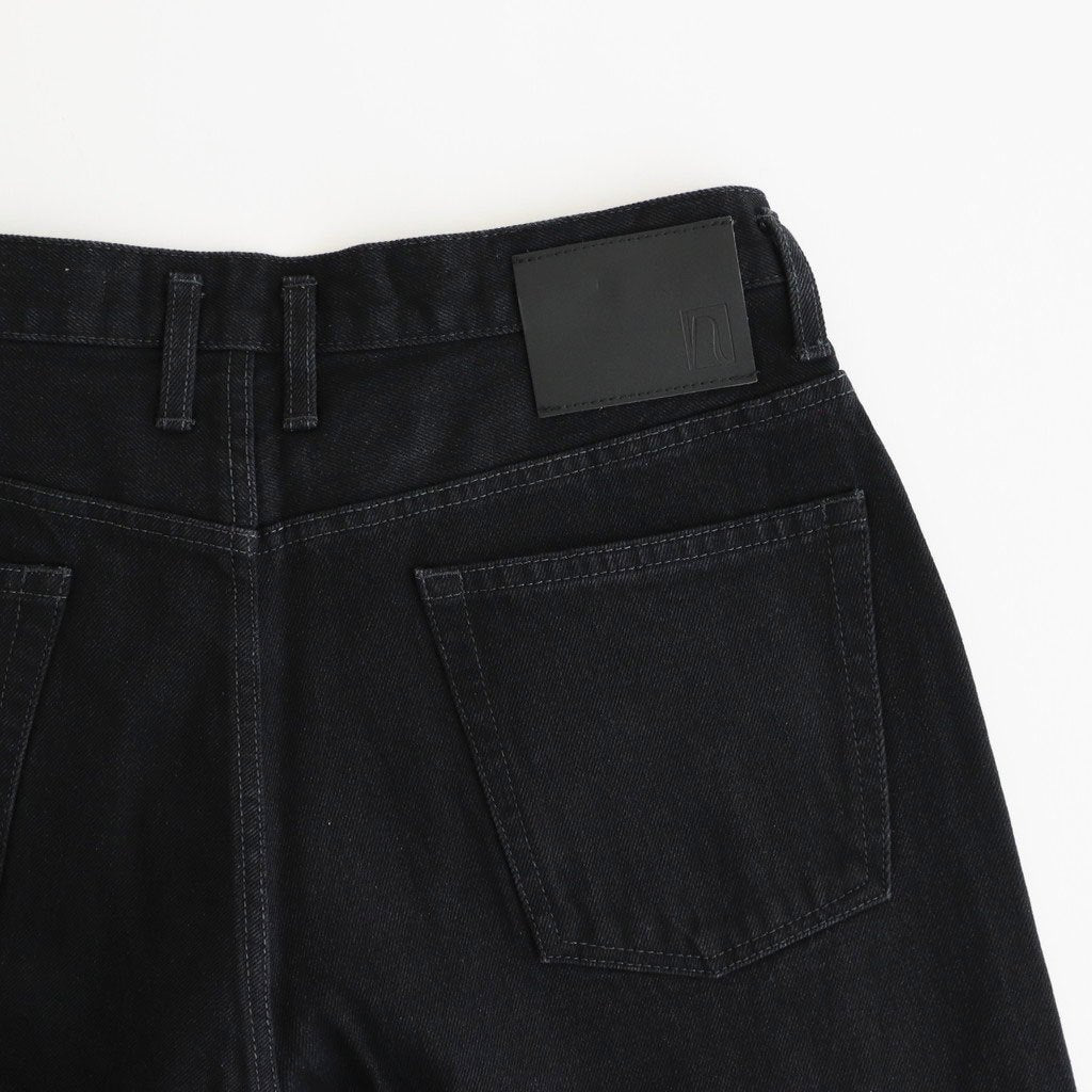 BLACK DENIM ASHLEY JEANS #BLACK [N0001]