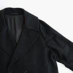 Supima Moleskin Coat #BLACK [GM263-10530B]