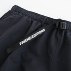 FRIEND EDITIONS ALL WEATHER SHORTS #BLACK [FSP261-90092FE]