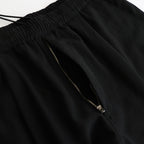 Boiled Wool Wide Easy Pants #BLACK [GM251-40267]