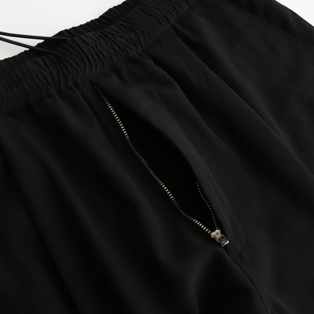 Boiled Wool Wide Easy Pants #BLACK [GM251-40267]