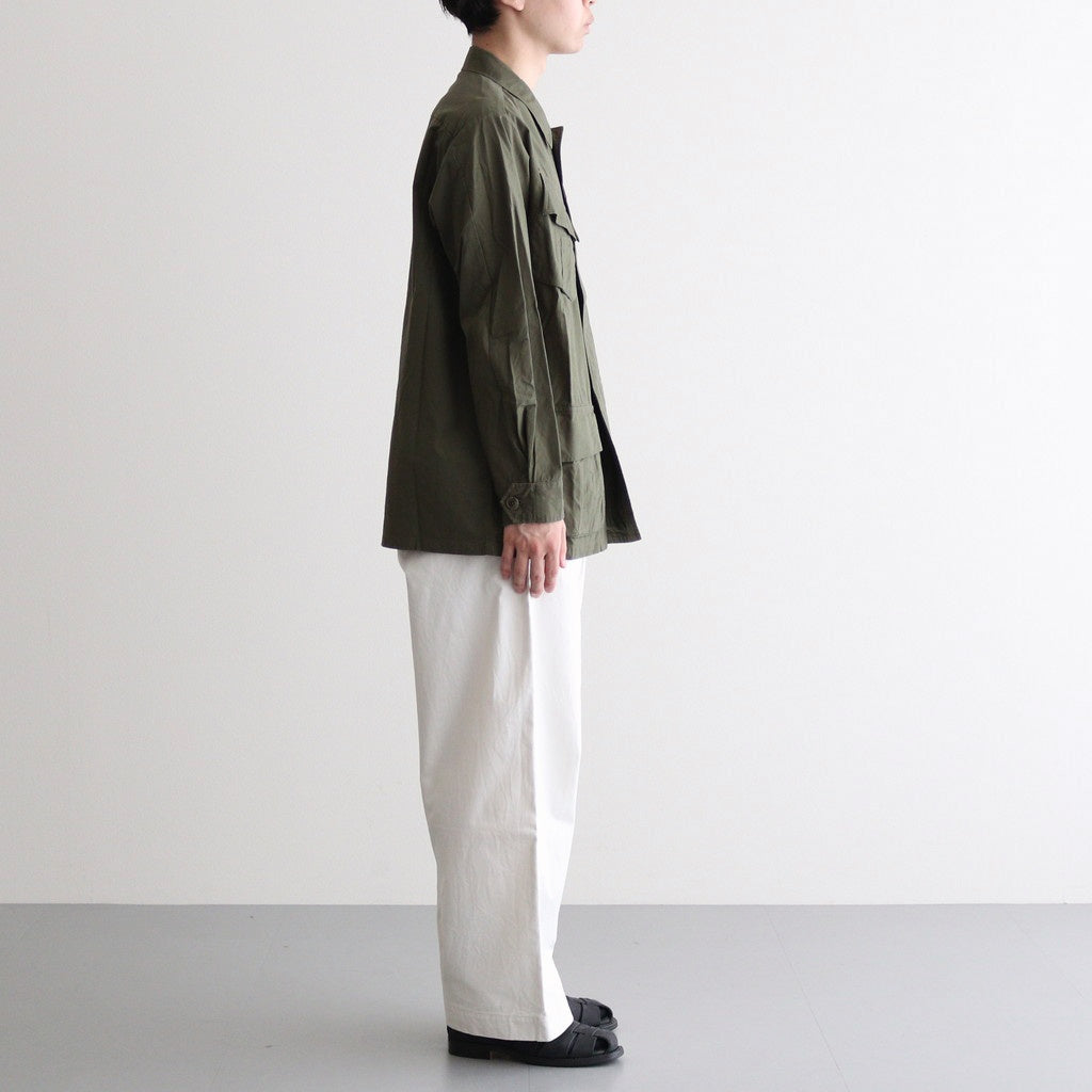 FATIGUE JACKET #olive poplin [24505]