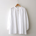 Linen Smock Blouse #WHITE [GL241-50277B]