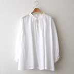 Linen Smock Blouse #WHITE [GL241-50277B]