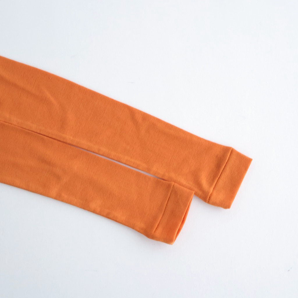 SUPER HIGH GAUGE SHEER RIB BOAT NECK L/S TEE #ORANGE [A00T05HF]