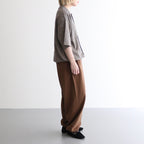 Hemp Knit Pants #Brown [2501-019]