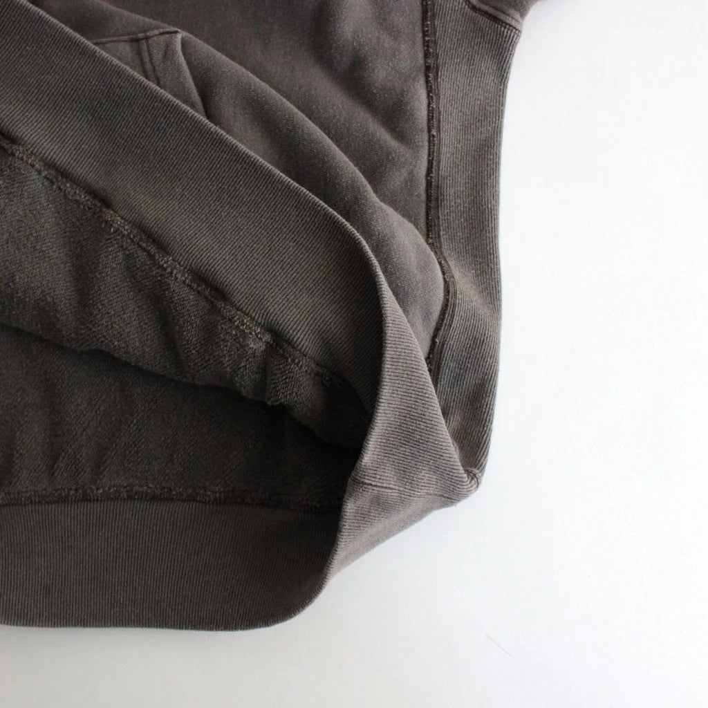 PIGMENT DYE HOODIE #DARK PURPLE [2541000904]