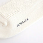 COTTON LOW GAUGE SOCKS #WHITE [A26SS03SX-W]