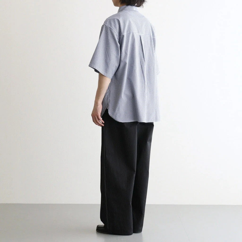 CORPORATE WIDE EASY PANTS #BLACK STRIPE [FSC263-40169B]