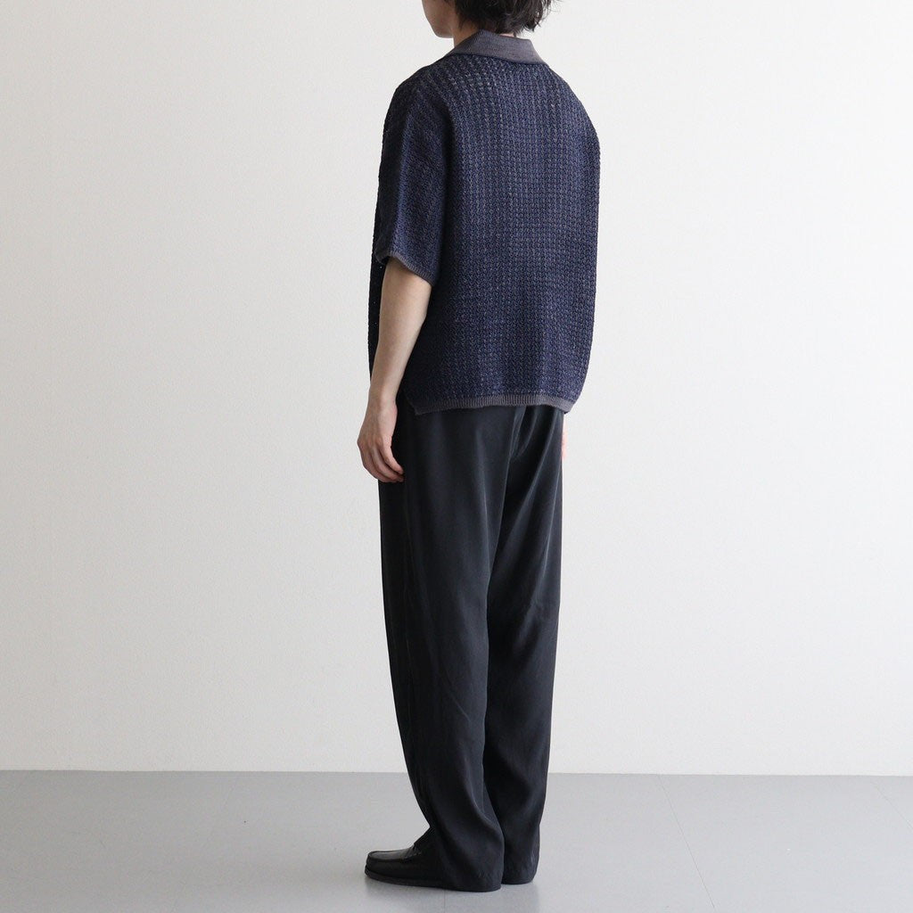CUPRO EASY PANTS #BLACK [YK26SS01288P]