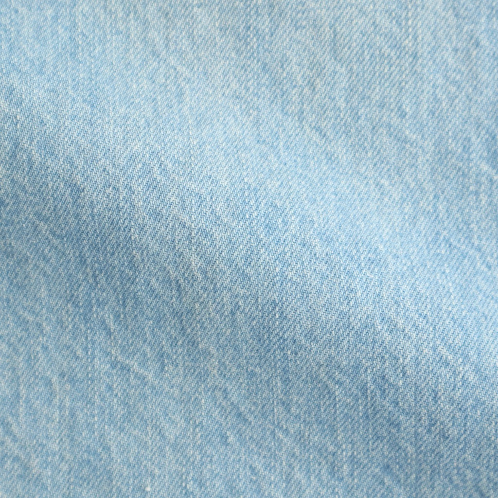 Used Denim Baggy Pants #LIGHT BLUE [ID-PT53]