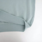 EXTRA FINE WOOL KNIT SKIPPER #SAX [ST.1636]