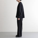 ワイドSWカーディガン #BLACK [D126-J836]