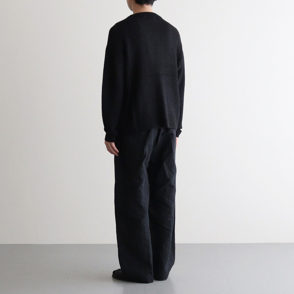 MINCA BABY ‘CUDDLE’ SWEATER #BLACK [NG23W-01SW01C]