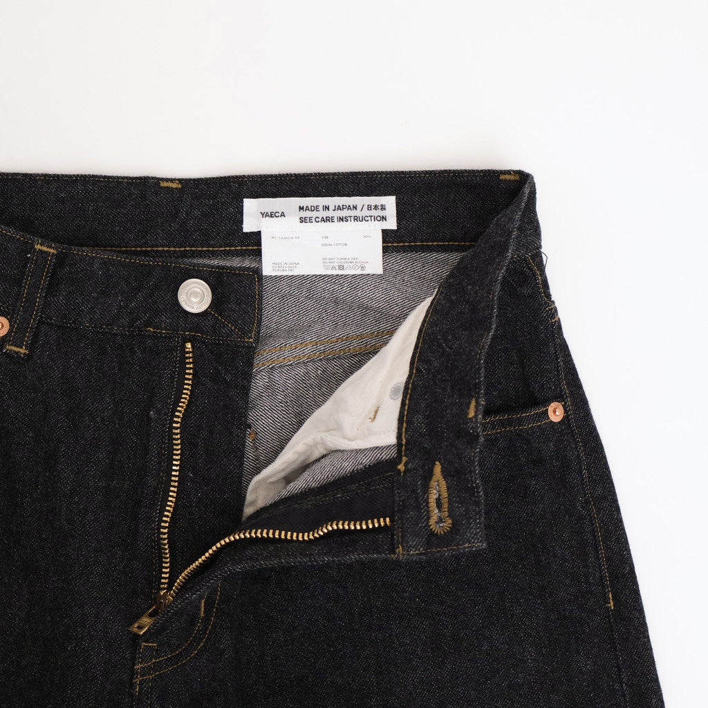 DENIM PANTS - WIDE STRAIGHT #black [11-13B]