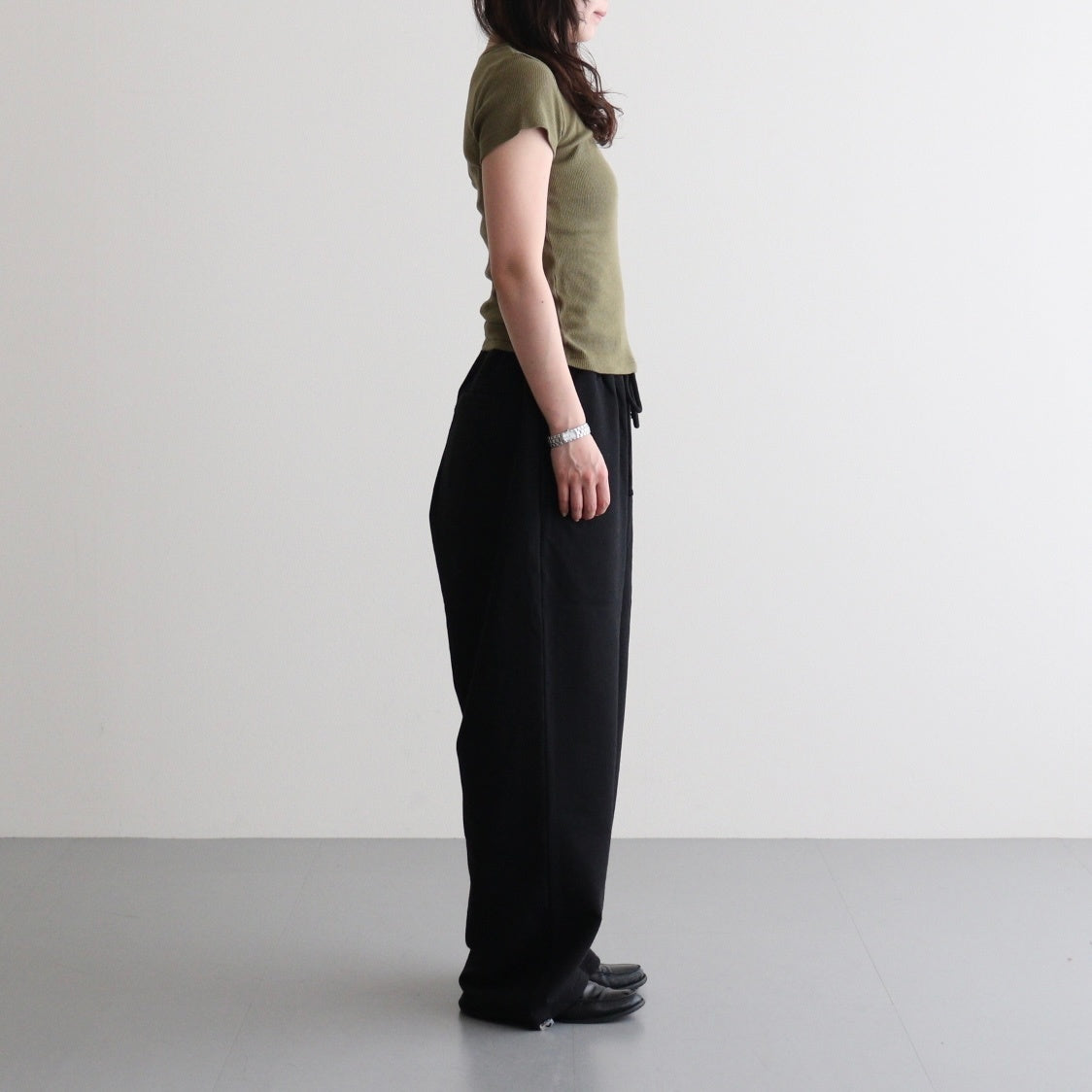 Gauze Teleco Tee #KHAKI [I26SS-CUT2]
