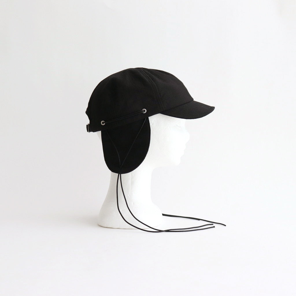 Calceolaria Cap #Black [N-1406]