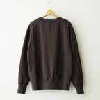 Plain Sweatshirt #Dark Brown [OFH011PO41]