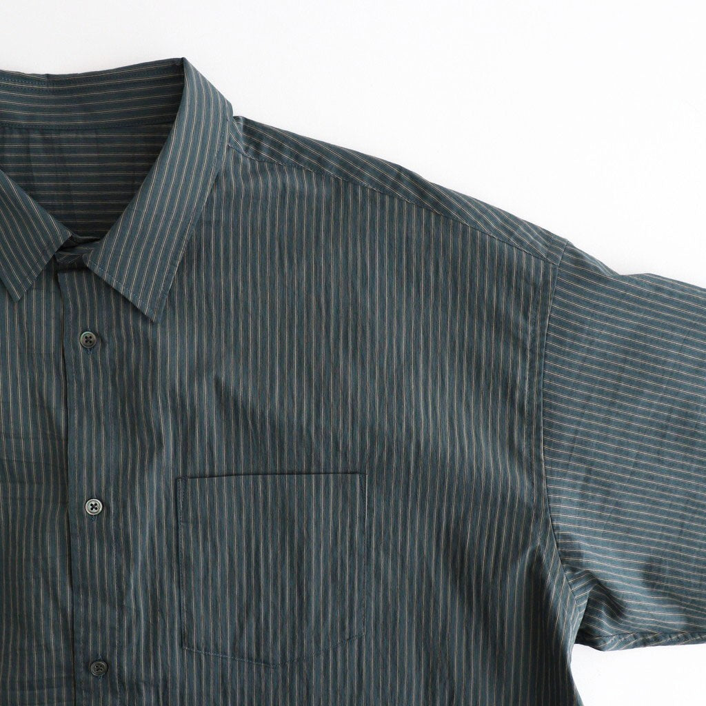 HRAFTeX S/S STRIPE SHIRT #GREEN STRIPE [FSC262-50008]