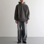 PIGMENT DYE HOODIE #DARK PURPLE [2541000904]