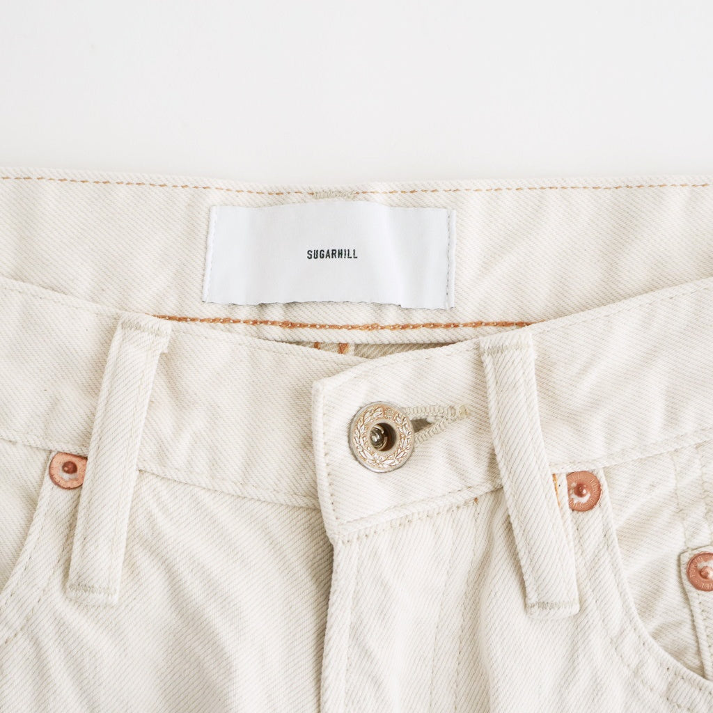 TATTOO FLASH PRINT MODERN DENIM WIDE CUT #ECRU [26440414]