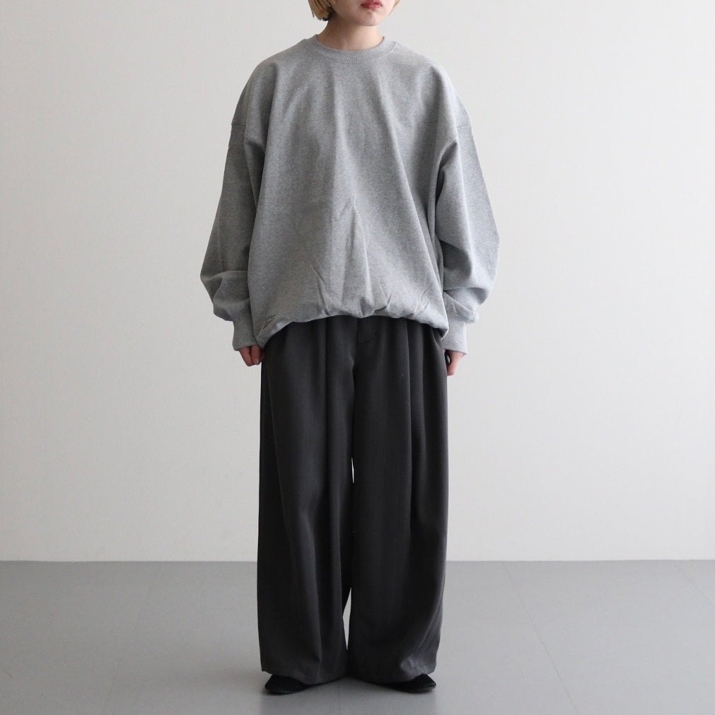 LIGHT OZ CREW NECK SWEAT #H.GRAY [FSC251-70160B] – ciacura