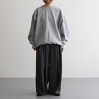 LIGHT OZ CREW NECK SWEAT #H.GRAY [FSC251-70160B]