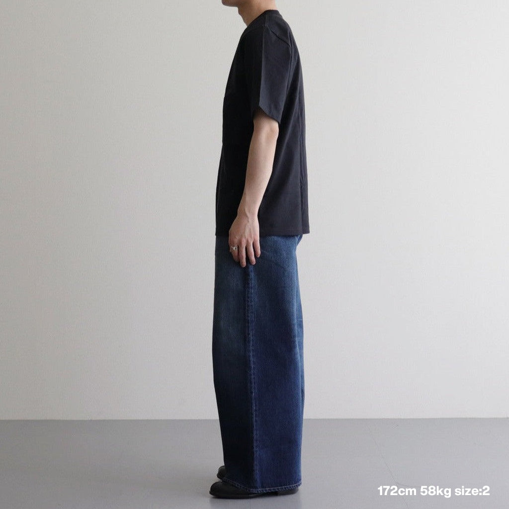 2-Pack Crew Neck Tee #BLACK [GU251-70101B]