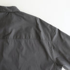 Solotex Twill S/S Oversized Box Shirt #GRAY [GM252-50001B]