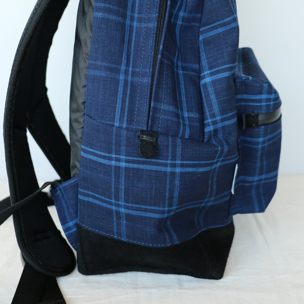 松阪木綿 格子 DAYPACK MOD M #NAVY CHECK