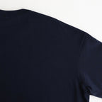 綿天竺 製品プリント S/S ポケットTシャツ #NAVY [HO-T015-051]