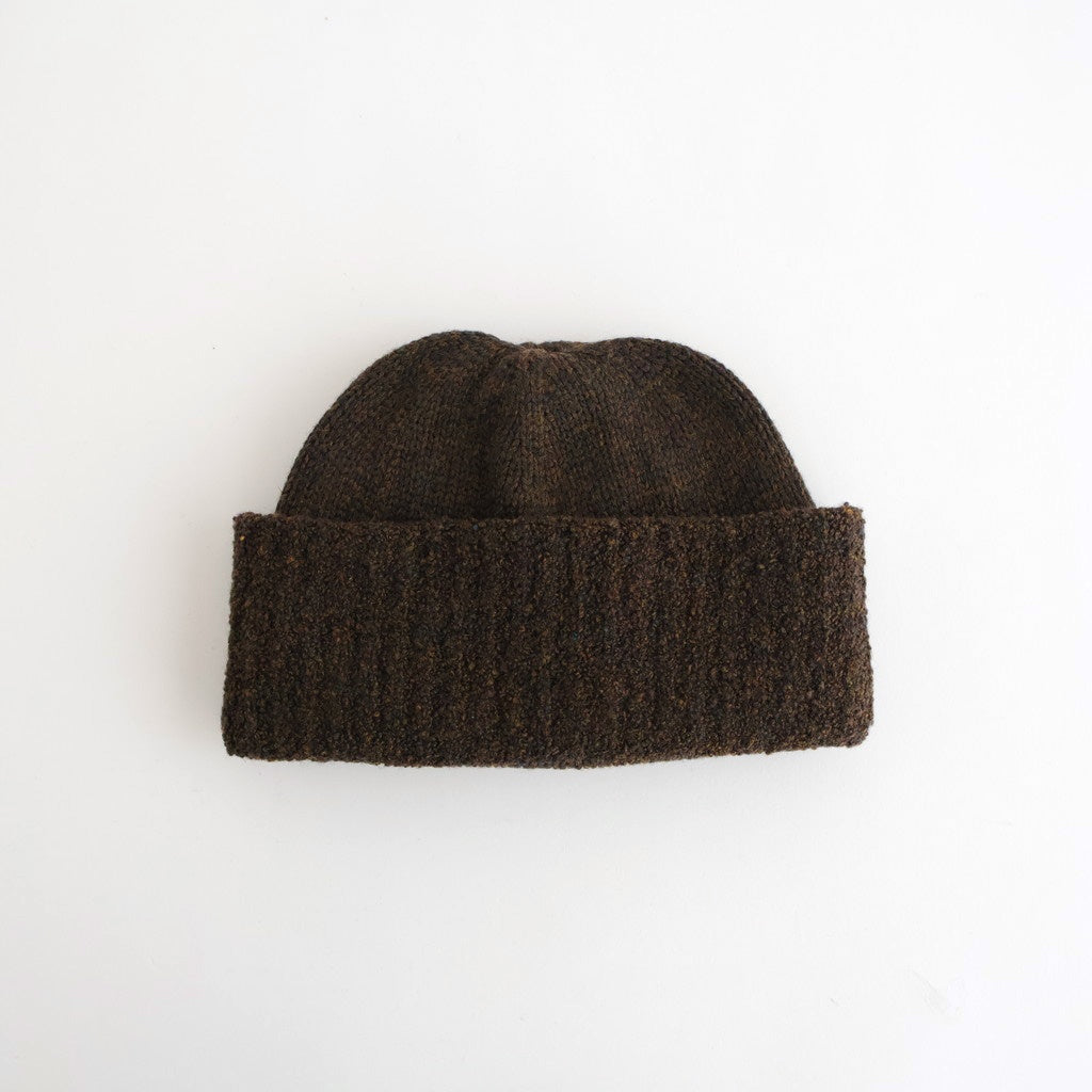 Wool Knit Cap #D.BROWN [2503-025]