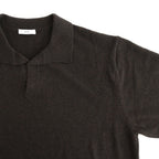 SUPER LIGHT WOOL SKIPPER POLO SWEATER #BROWN [KRAGGW0803]