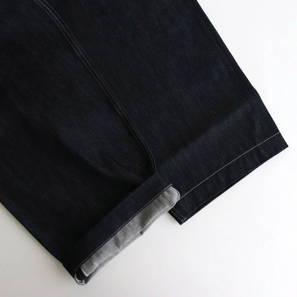 Selvage Denim Belted Pants #INDIGO_RIGID [GU261-40064RB]