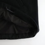 ヴィンテージNYラウンドカットパデッドベスト #BLACK X BLACK [D225-V401-V]