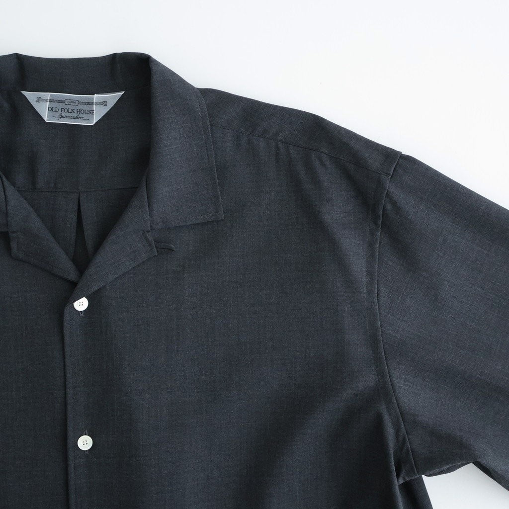 Wool Lounge Shirt #Dark Gray [OFH010SH21]