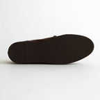 SOFT LEATHER DECK SHOES #BROWN [A25SS03QD-M]