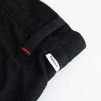 Selvage Denim Two Tuck Pants #BLACK_WASHED [GU253-40061RB]