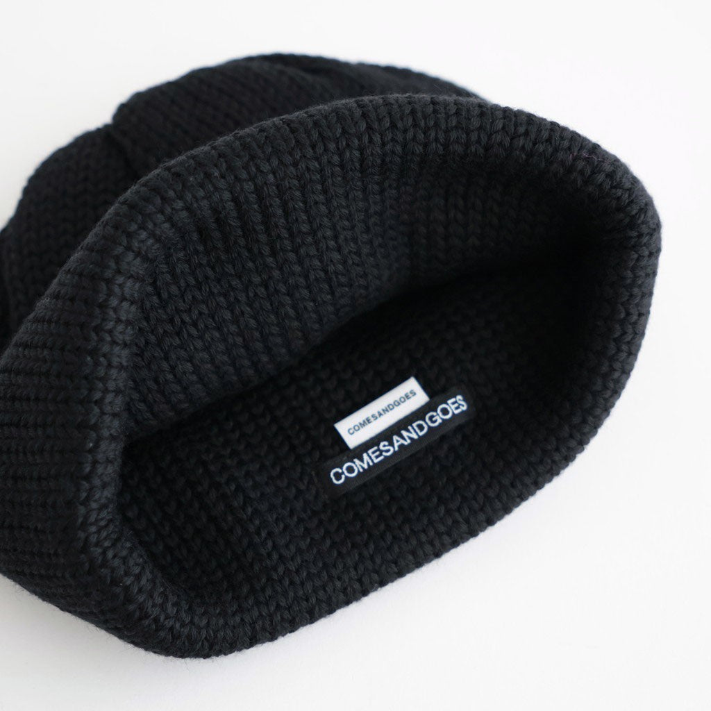 MERINOWOOL STANDARD KNIT #BLACK [NO.301349]