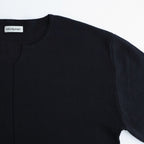 KEY-NECK PULLOVER #BLACK [N0030]