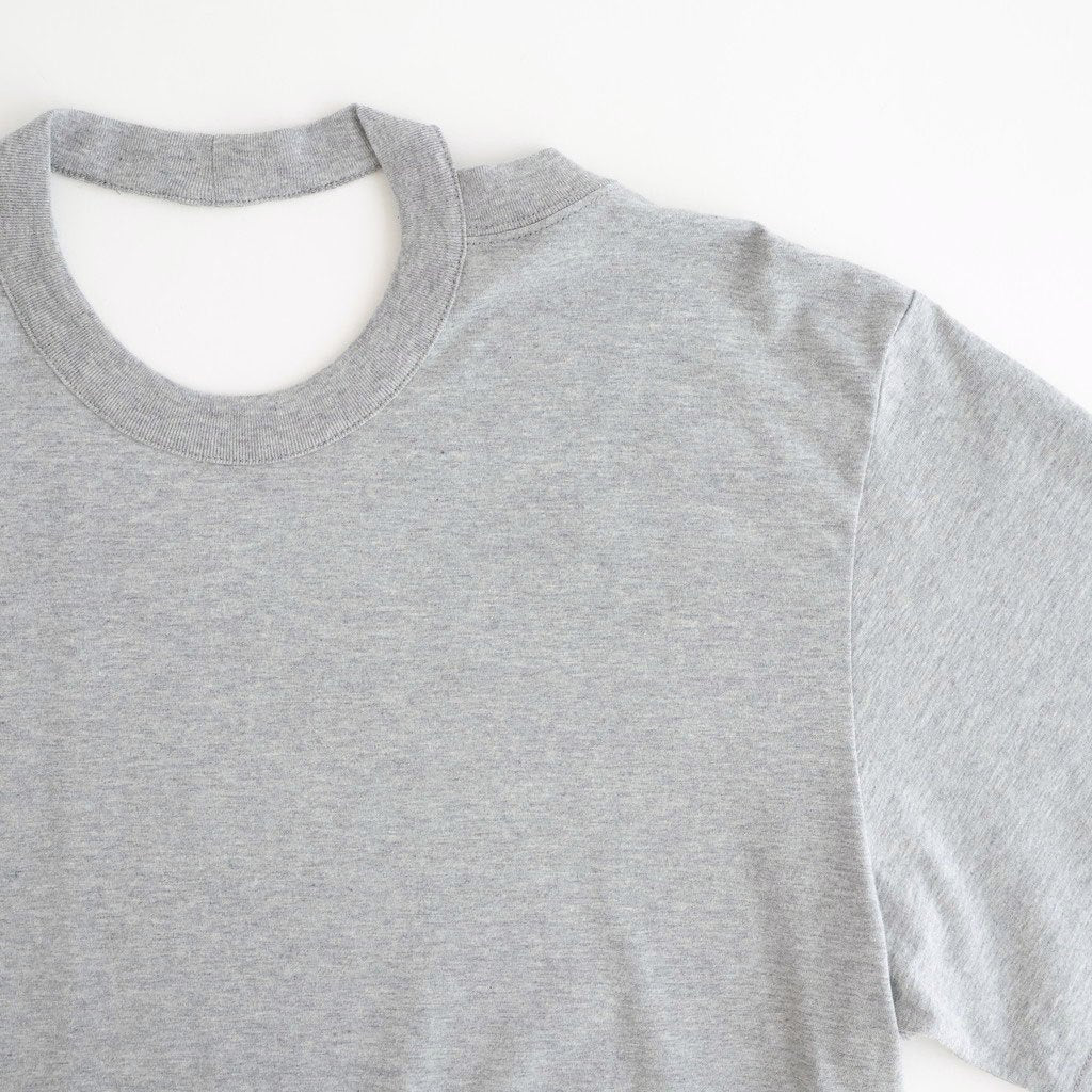 Raffy Gauze 2-Way T-Shirt #LT.GREY [I26SS-CUT9]