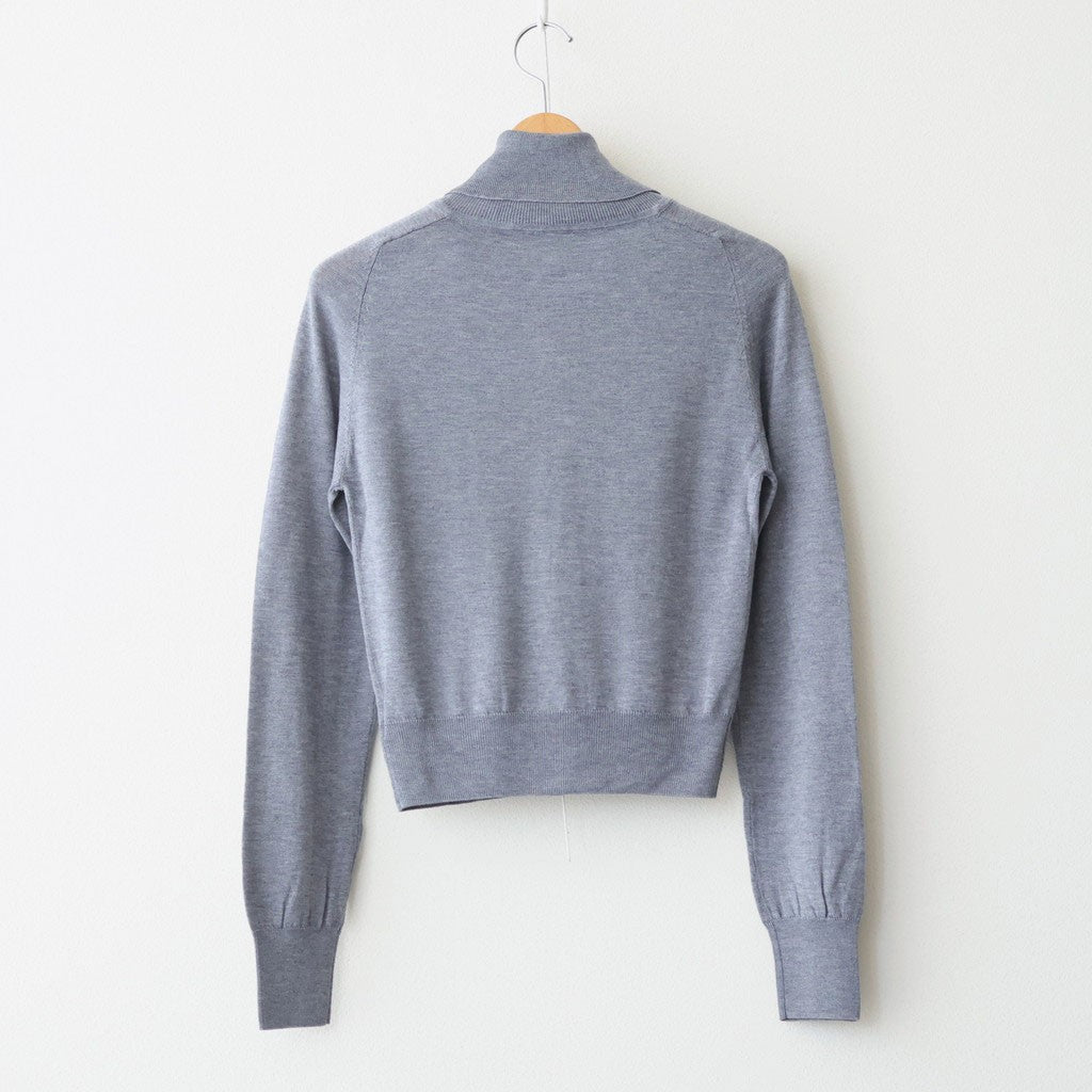 Tencelwool Highneck Knit #GRY [12610520]