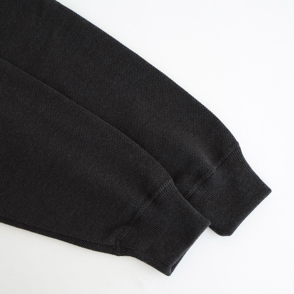 Co/Wo Moss Stitch Skipper #CHARCOAL [2503-003]