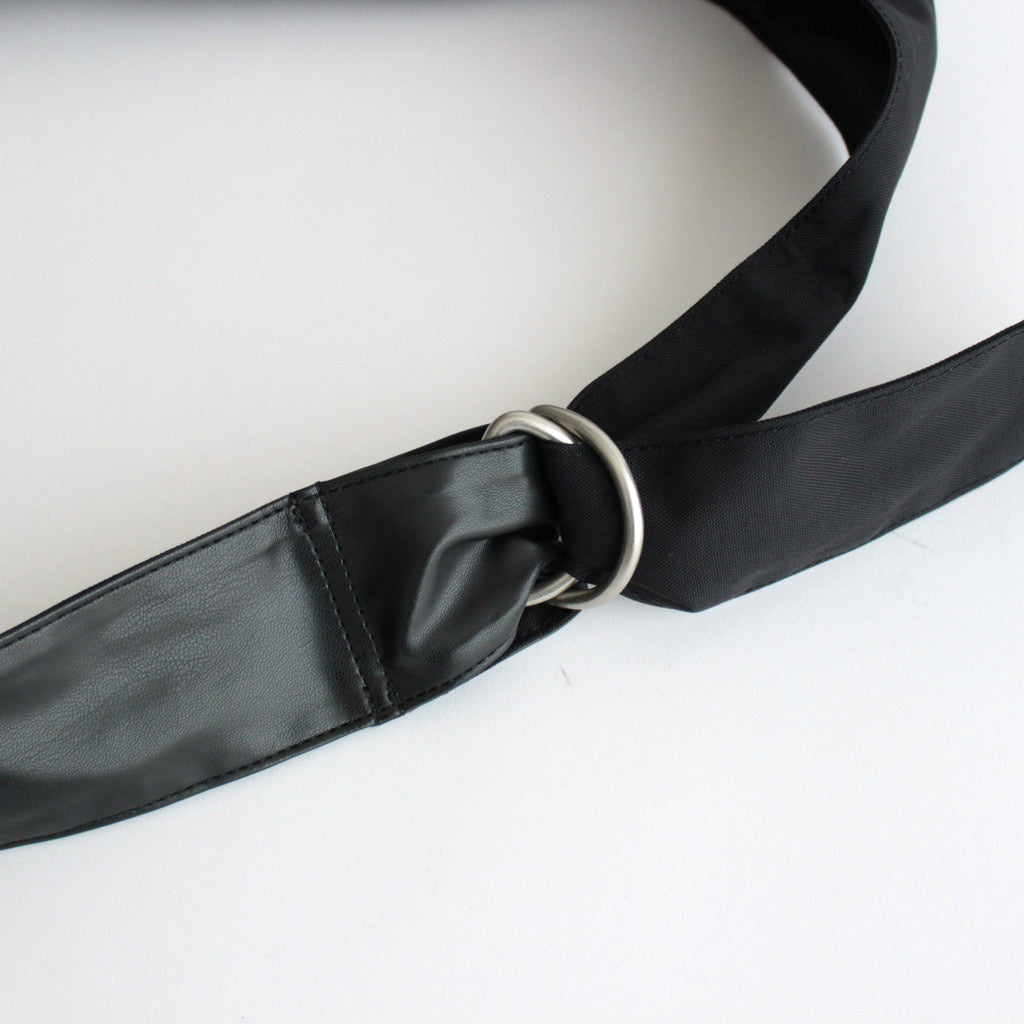 エコレザーショルダーバッグ #BLACK [HN-K204-051]