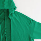 FCDPTD｜製品染＆ポリエステル裏毛 前開きパーカー #THE GREEN [GE_FR0304TD]